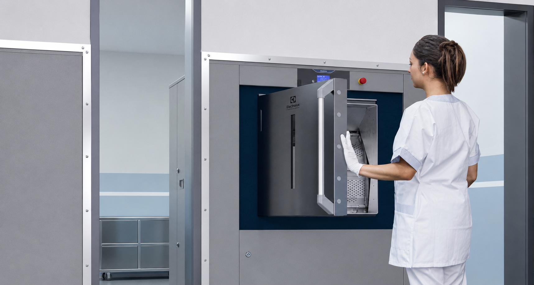Barrier washing machines